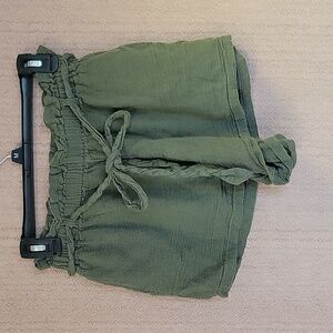 Hollister cotton blend high rise short